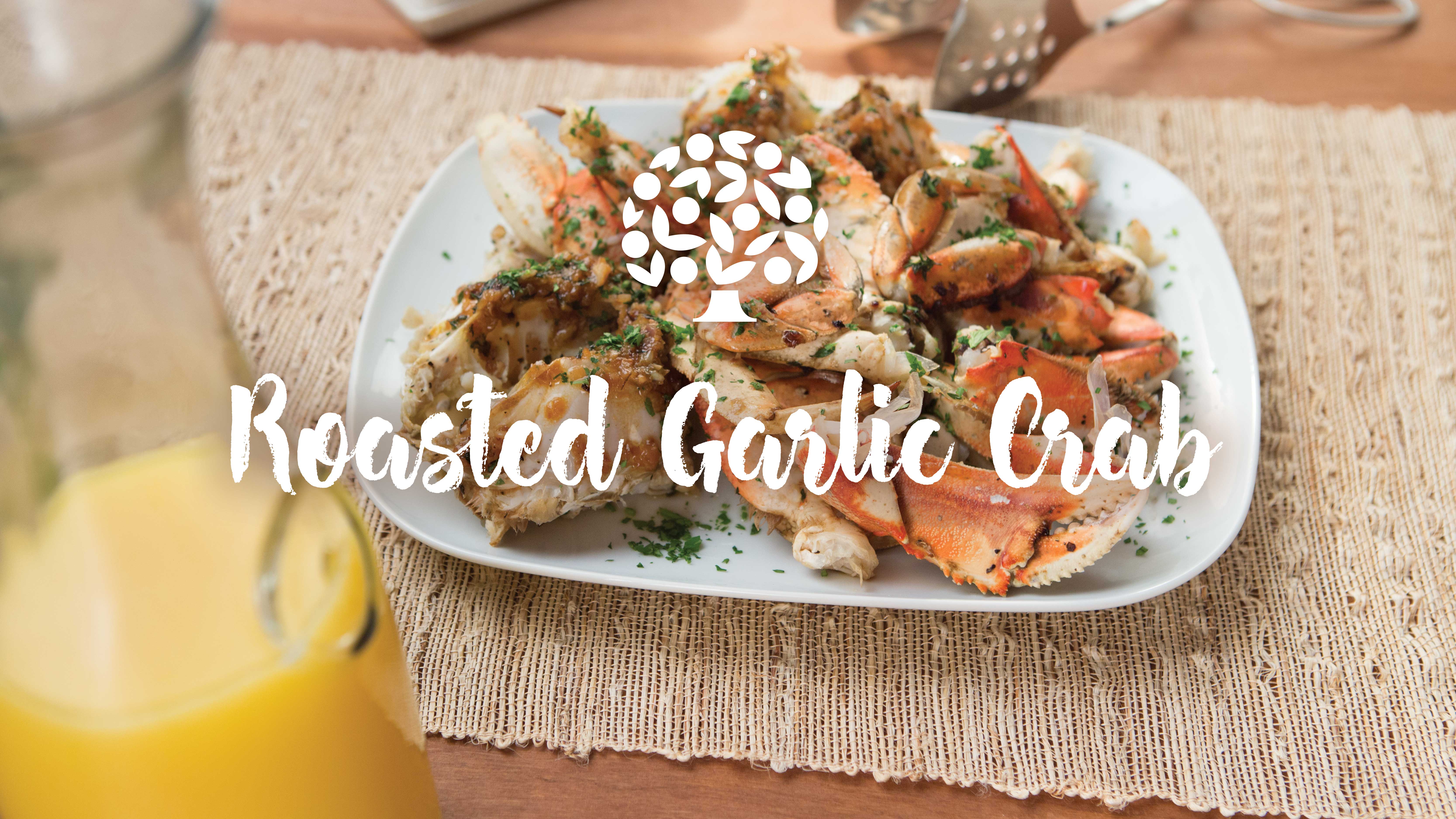 garlic roasted crab