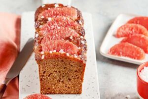 Gingerbread with Florida grapefruit juice